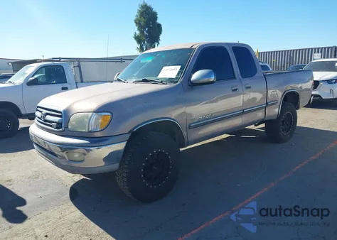 2000 Toyota Tundra Sr5 V8 из США, поврежденный, VIN 5TBRT3412YS095620